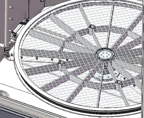 How the Adjustable Rotary Spray cleaning machine Works2